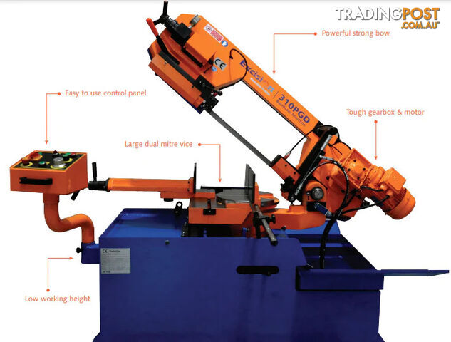 Excision 310PGD Bandsaw Machine 415V Double Mitre 401310PGD3
