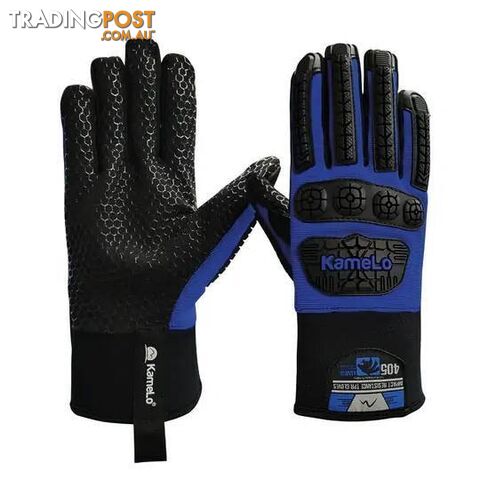 TPR Impact Resistant XL Gloves KameLo 405-XL