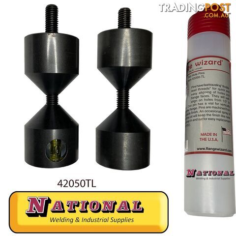 Large threaded with Two Hole Pin 1/2″ to 1-15/16” Diameter Flange wizard...
