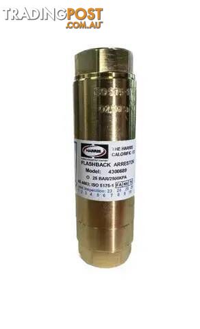 Flashback Arrestor Manifold (High Flow) (Oxy) Harris 4300689