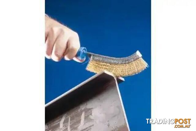 Scratch Brush Curved 1 Row Brass Wire HBG 10 MES 0,30 Universal Pferd 43740043 - photo 3 of 3