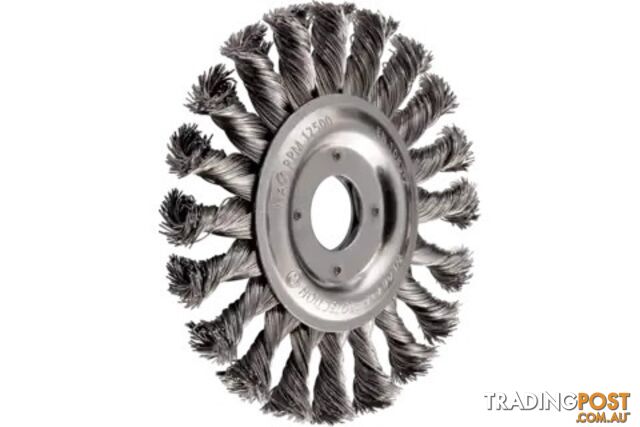 Wheel Brush Knotted RBG 12512/22,2 ST 0,50 Universal Angle Grinders Pferd...