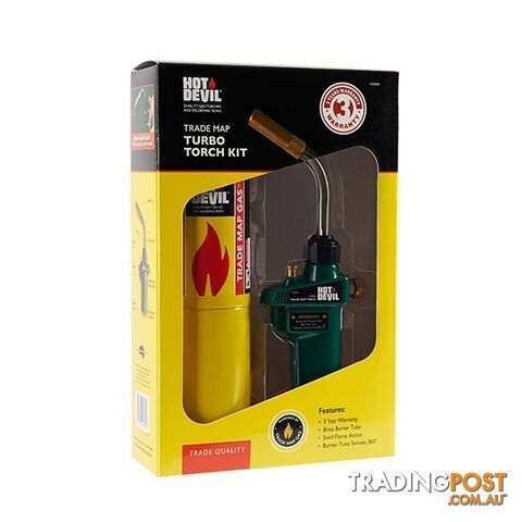 Trade Map Turbo Torch Kit HD030