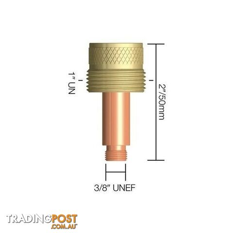 45V64 2.4MM (17/18/26) Collet Body Gas Lens Large