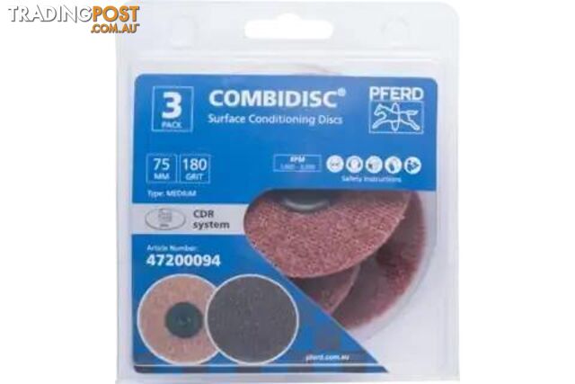 A180M CombiDisc Hard Non-Woven Disc CDR VRH 75 180 M Pferd 47200094