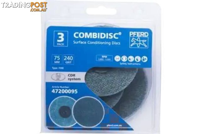 A240F CombiDisc Hard Non-Woven Disc CDR VRH 75 240 F Pferd 47200095