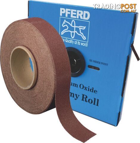 Abrasive Handy Roll 50mm x 50m 80 Grit Pferd 47300051