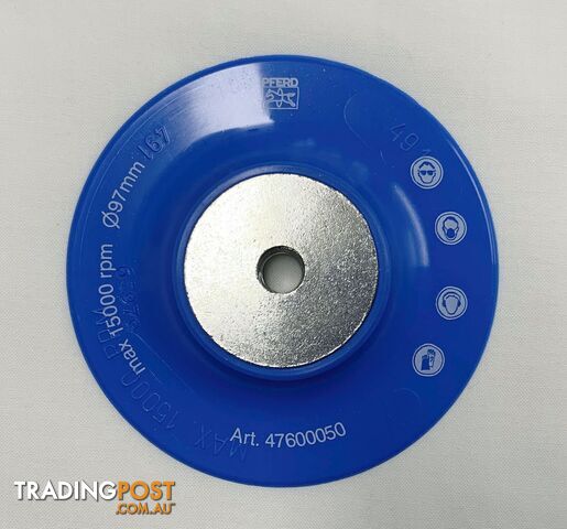 Backing Pad GT 4" 100MM 4" M10 X 1.5 General Purpose PFERD 47600050