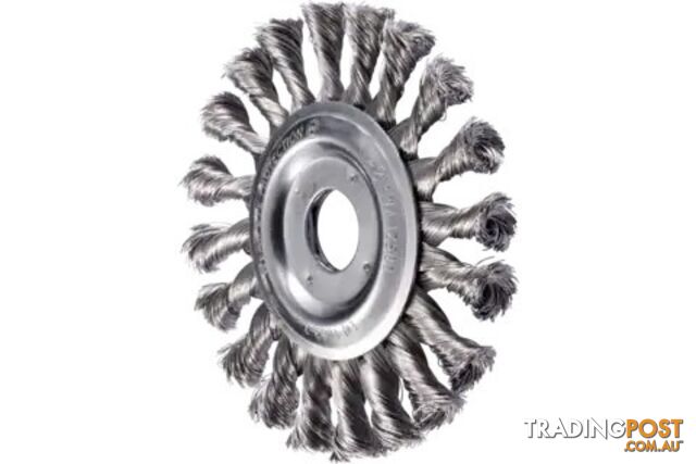 Wheel Brushes Knotted RBG 12512/22.2 INOX 0.35 Universal Angle Grinder Pferd...