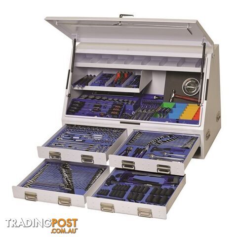 Upright Truck Box Tool Kit 386 Piece 1/4, 3/8, 1/2 & 3/4" Drive Kincorme K1257