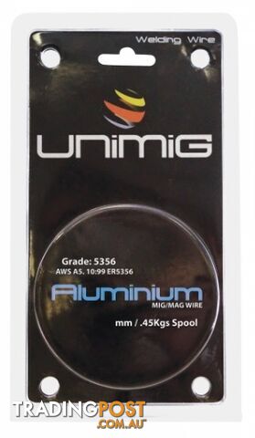 Aluminium 5356 MIG Wire 0.8mm 0.5Kg Unimig AM5356-0.8MM-0.50KG