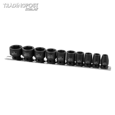 Impact Socket Rail 10 Piece 3/8" Drive - Imperial Kincrome K2092