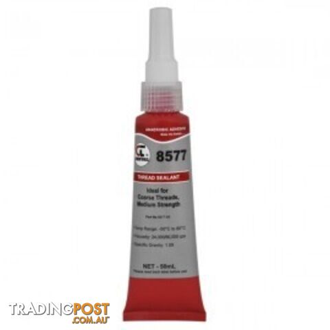 8577 Thread Sealant 50ml Medium Strength/Medium Viscosity