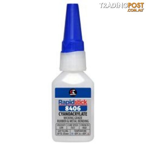 Rapidstick 8406 Cyanoacrylate Adhesive 25ml