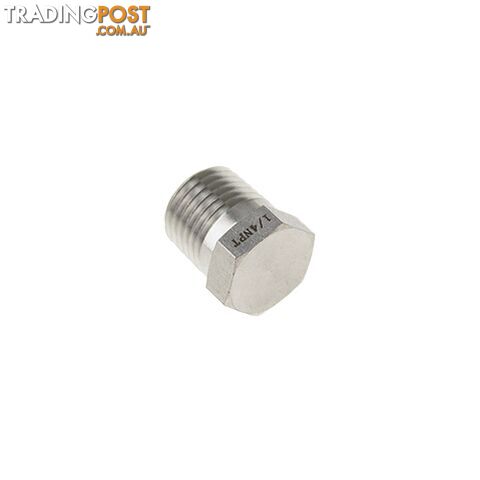 Genlok Blanking Plug Stainless Steel 1/4 NPT