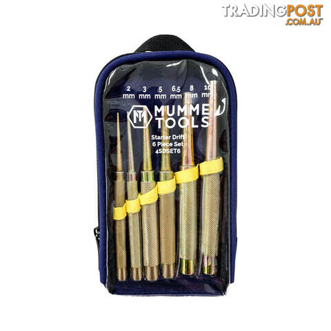 Starter Drift 6 Pieces Set Diameter 2 - 10mm Mumme Tools 4SDSET6