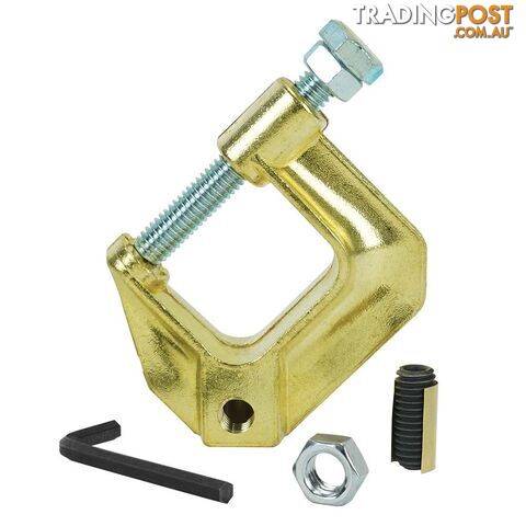 Brass G Earth Clamp 500 Amp Bossweld 500062