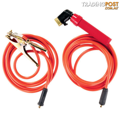 Earth Lead 4 Metres Electrode Holder Lead 6 Metres Set 175 Amps 16mm² Cable...