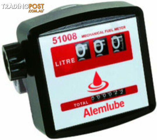 3 Digit Fuel Meter Mechanical Alemlube 51008