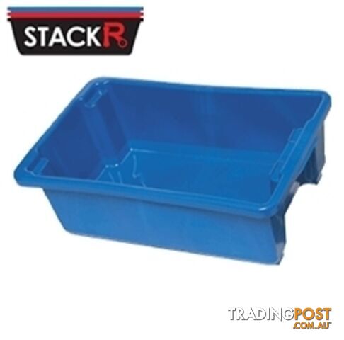 32L Stack & Nest Crates Blue
