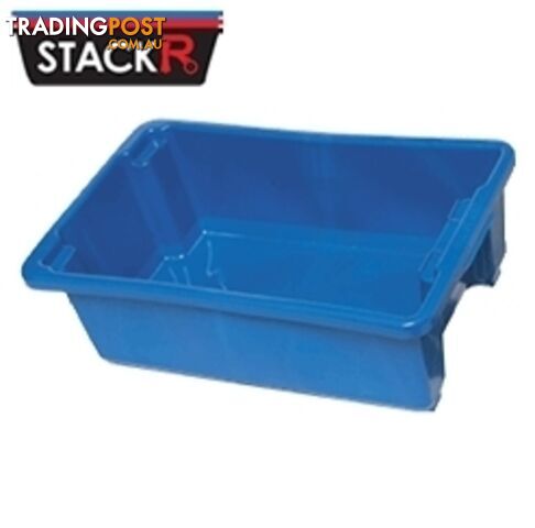 32L Stack & Nest Crates Blue