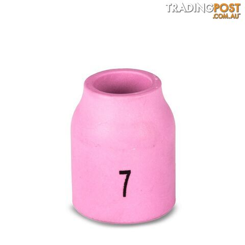 Ceramic Alumina Cups For Gas Lens Size 7 (11mm) Suits 9/20 Torch 53N61 Pkt : 2