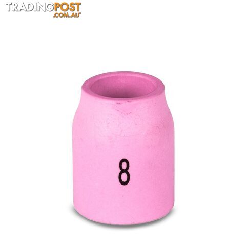 Ceramic Alumina Cups For Gas Lens Size 8 (12.5mm) Suits 9/20 Torch 53N61S Pkt :...
