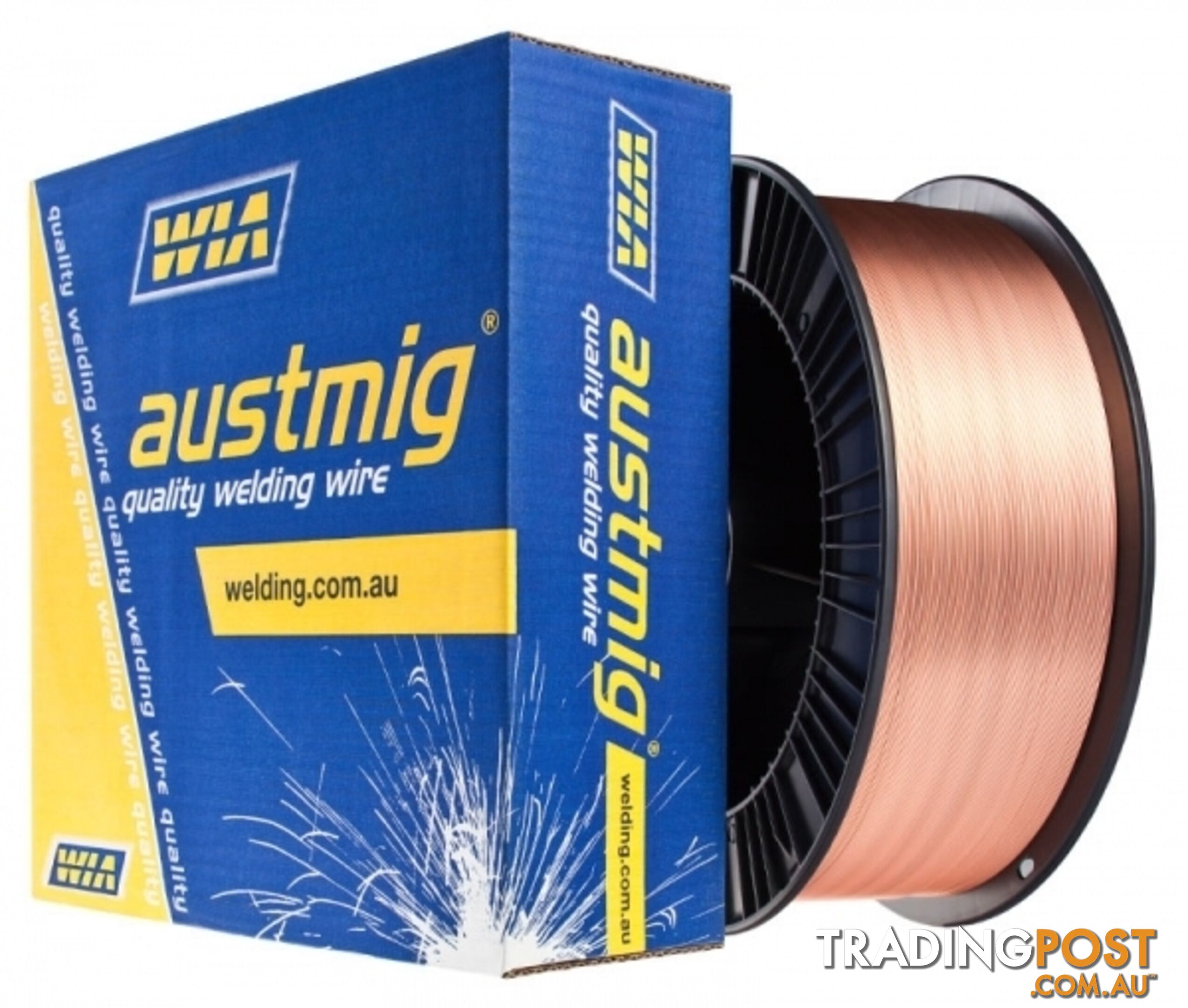 1.2mm 15Kg Copper Coated Low Alloy Solid Wire AUSTMIG NiCrMo MNICRMO12S