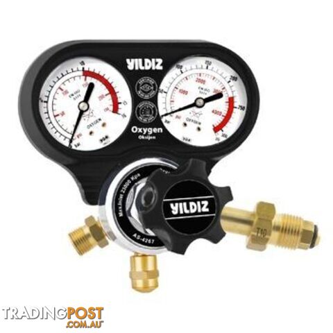 Oxygen Pressure Regulator 5400 Series Yildiz 5401S-AU