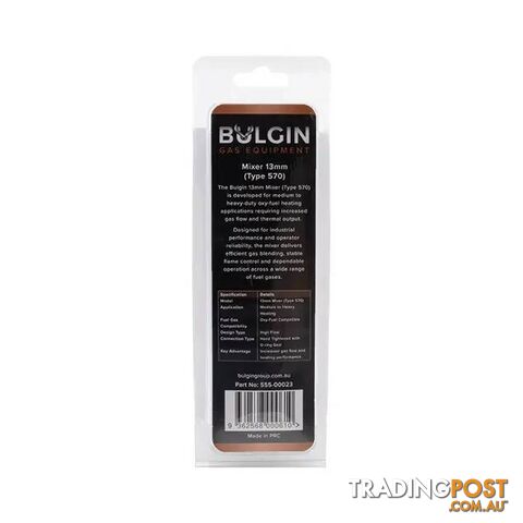 Mixer 13mm (Type 570) Bulgin 555-00023 - photo 4 of 4