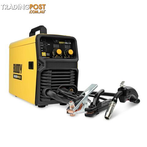 Buddy-Mig 150 Gas/Gasless Mig/Arc welder 240V 10Amp Bossweld 633130