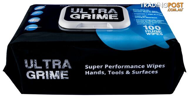 Cloth Wipes For Hand, Tools & Surfaces Multi Purpose Pack of 100 Wipes Ultra...