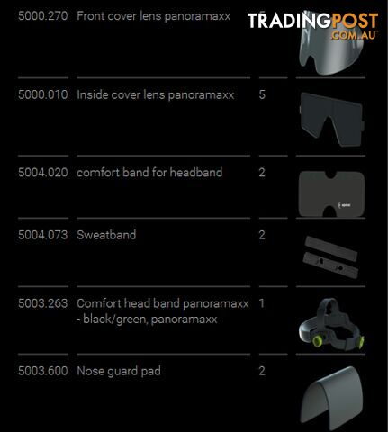 Welding Helmet Panoramaxx Quattro with optrel IsoFitÂ® headgear 1010.100