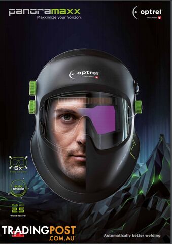 Welding Helmet Panoramaxx Quattro with optrel IsoFitÂ® headgear 1010.100