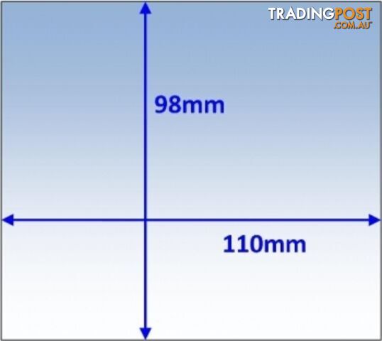 Clear Outer 110 x 98mm Lens Suits Weldguard, Translight & Others CL11098-10 Pkt: 10