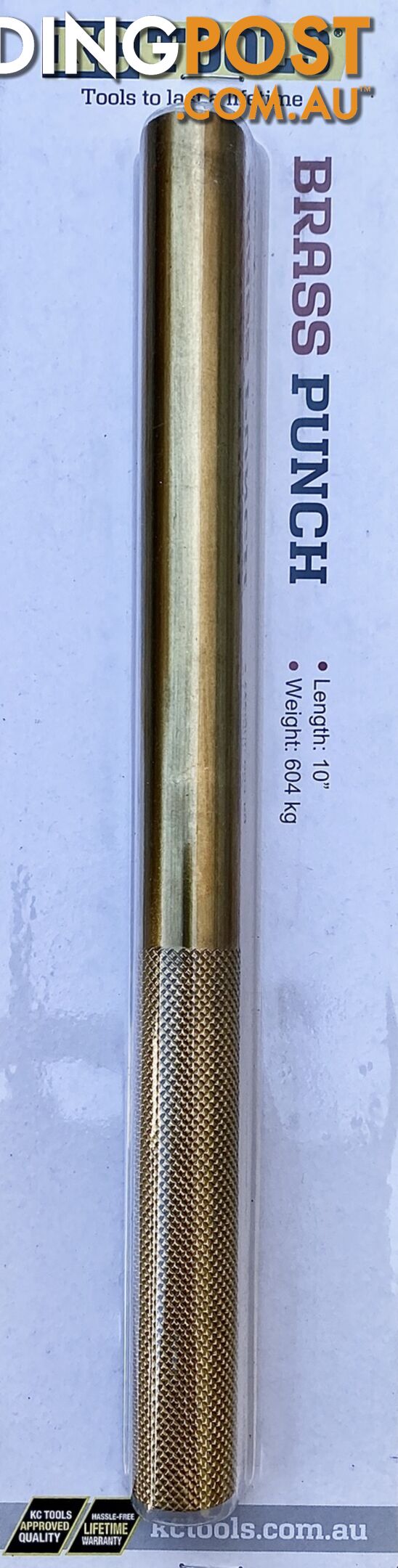 10" Brass Punch KC Tools 07028