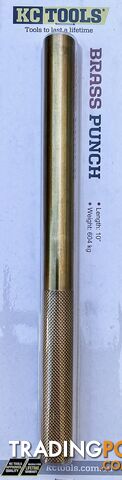 10" Brass Punch KC Tools 07028
