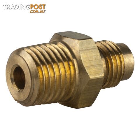 Flare Fitting Adaptor 1/4" NPT M - 1/4" SAE Flare M Tesuco SPRO1R1F