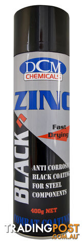 Black n Zinc Fast Drying Aerosol 400g Molytec D1006