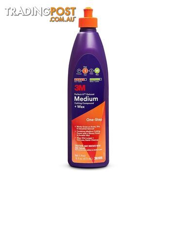 36105 Perfect-It Gelcoat Medium Cutting Compound + Wax 473ml 60455109326