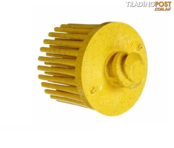 Scotch-Brite Roloc Bristle Disc 80 Grit 25mm (1 inch) Yellow 3M 61500129913