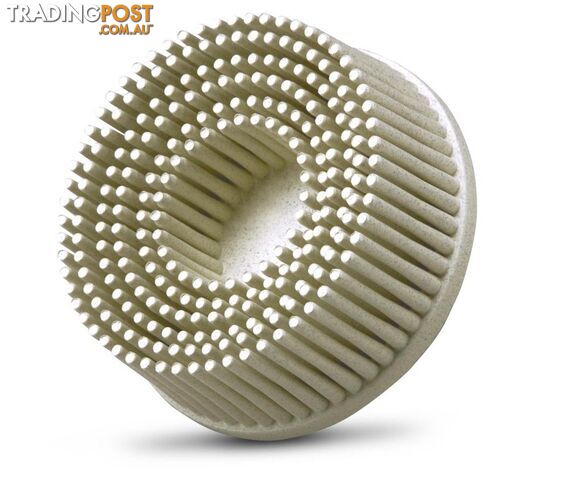 Scotch-Brite Roloc Bristle Disc 120 Grit 50mm x 16mm White 3M 61500132180