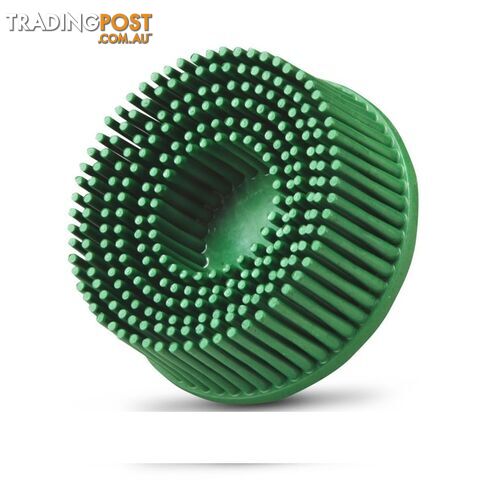 Scotch-Brite Roloc Bristle Disc Tapered 50 Grit 50mm x 16mm 3M 61500135423...