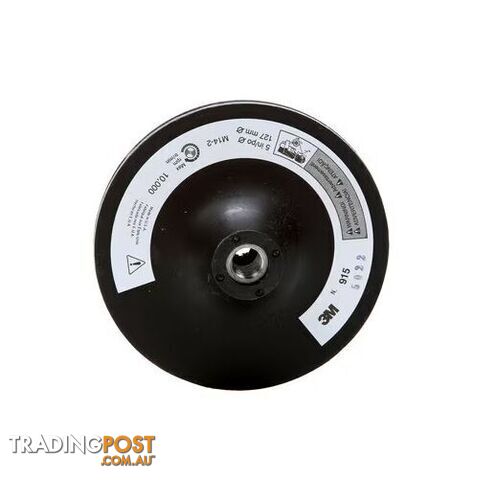 3M™ Disc Pad Holder (Backing Pad) 915 125mm 5" x M14-2.0 Internal 61500138492