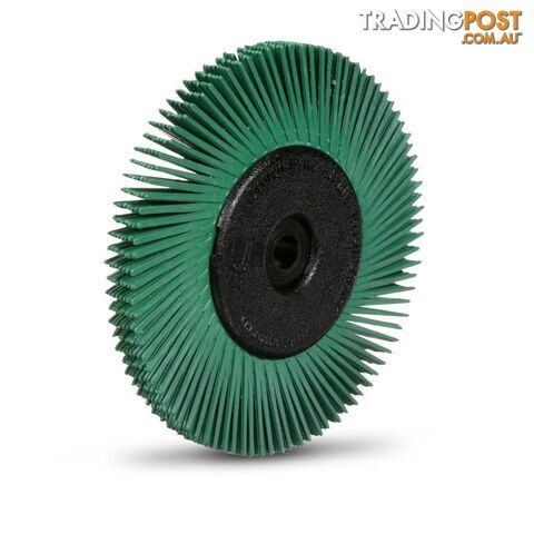 Scotch-Brite 50 Grit Angled Radial Bristle Brush 150mm x 12mm 3M 61500151461...