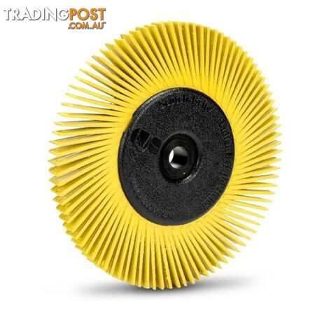 Scotch-Brite 80 Grit Angled Radial Bristle Brush 150mm x 12mm 3M 61500151479