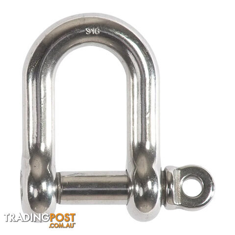 16mm G316 Stainless Steel Dee Shackle Beaver 615416
