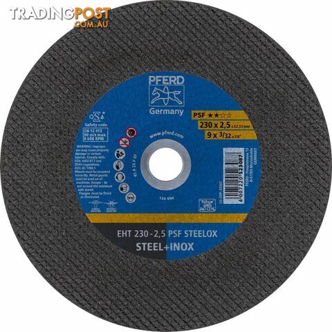 Flat Cut-Off Wheel Gp - Inox Eht 230-2.5 A 24 P PSF Inox Pferd 61728122