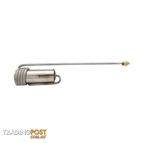 Air Propane Expansion Power Burner 50mm - G3/8 RH Female Nut 445mm Neck Tube...