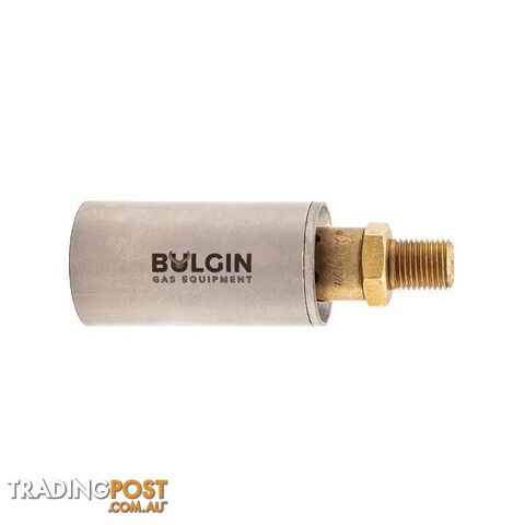 Air Propane Power Burner 32mm G1/4 Male Stainless Steel Base Bulgin 619-00038